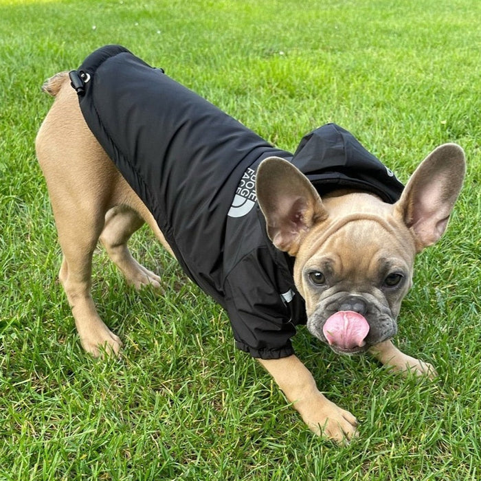 Pupreme X Dog Face Reflective Hooded Anti-Anxiety Rain Jacket