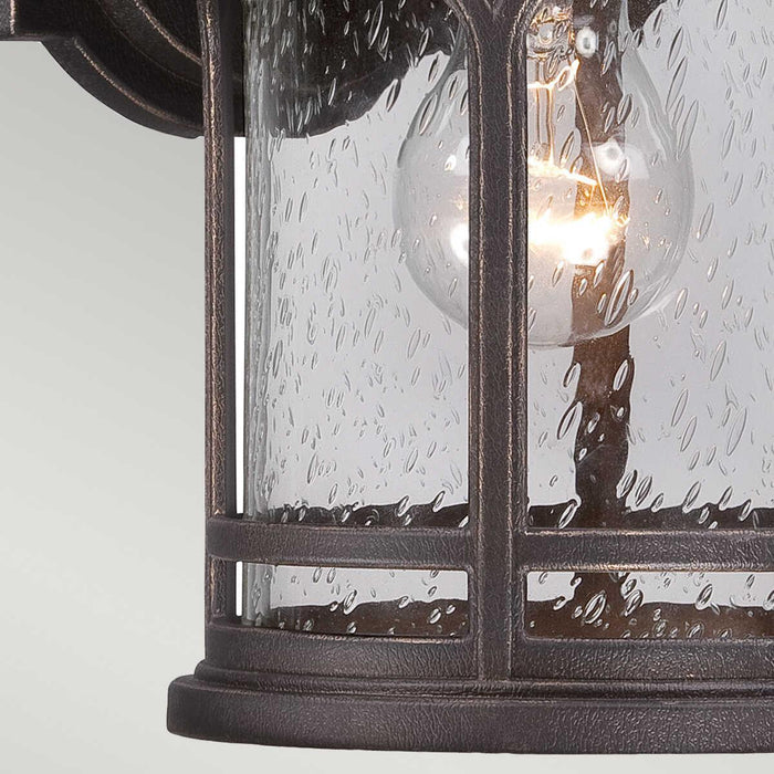 Quoizel Marblehead Small Outdoor Wall Light by exterior wall image