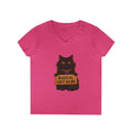 Radical Left Scum V - Neck Tee — Political Statement Women's T-Shirt - FloofChonk