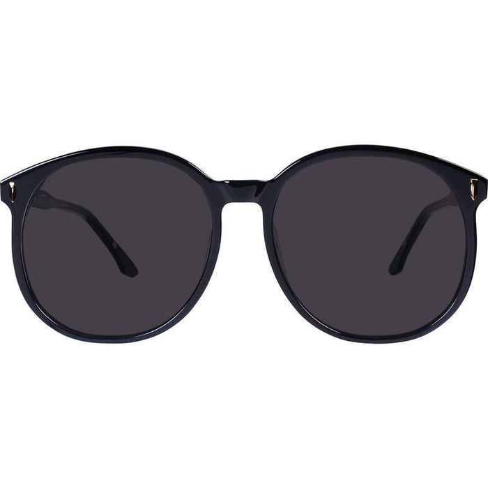 Radius, Gloss Black with Gold Metal/Black Lenses