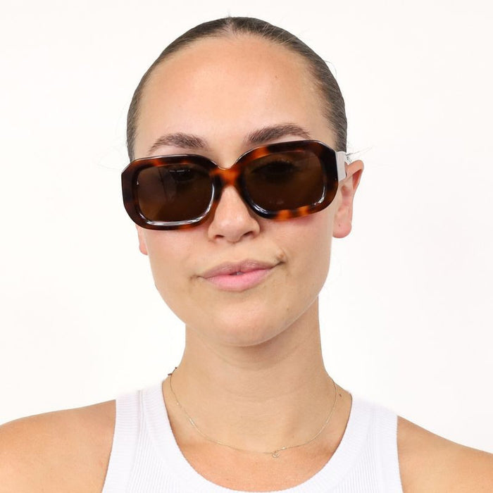 Rae, Tea Tort/Brown Polarised Lenses