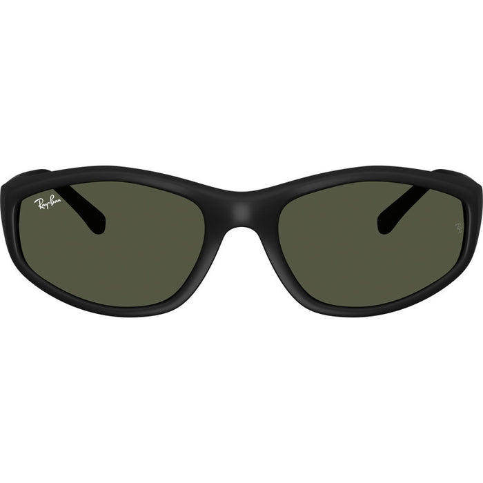 Ray-Ban RB2228 Rubber Black Green Glass Front