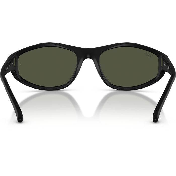Ray-Ban RB2228 Rubber Black Green Glass Inner