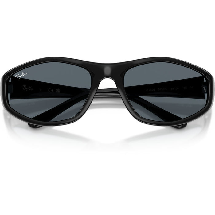 Ray-Ban RB2228 Black Blue Glass Front2