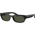 Ray-Ban RB2236 Black Green Glass Angle