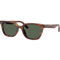Ray-Ban RB2243D Striped Havana Dark Green Angle