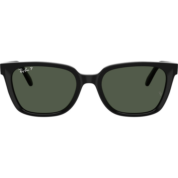 Ray-Ban RB2243D Black Dark Green Polarised Front