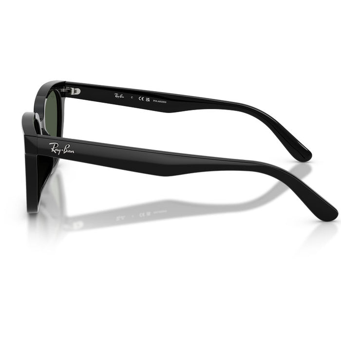 Ray-Ban RB2243D Black Dark Green Polarised Side