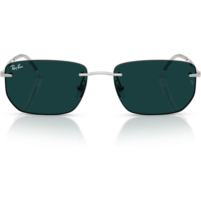 Ray-Ban RB3768 Silver Emerald Transitions Front