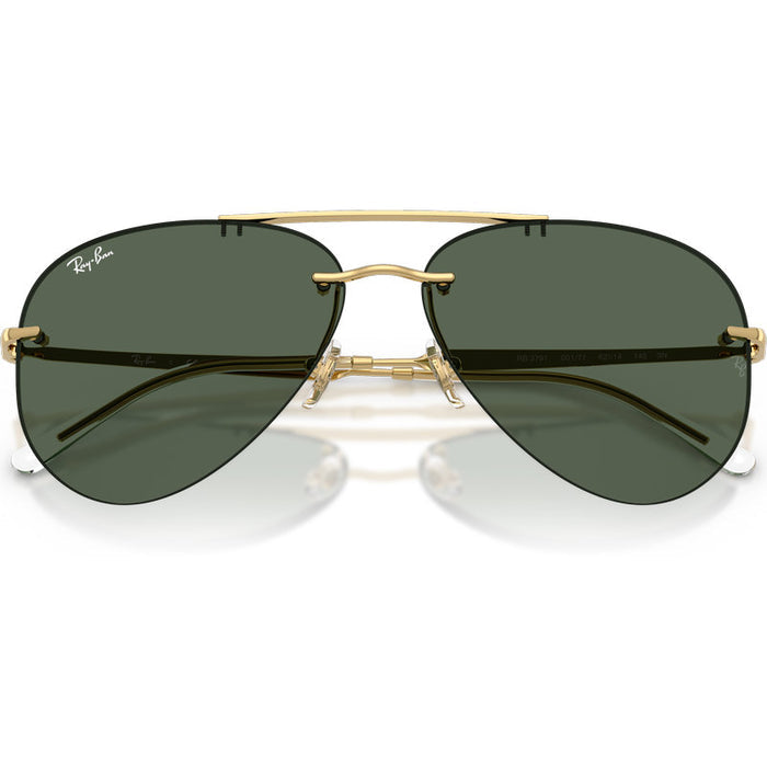 Ray-Ban RB3791 Arista Dark Green Front2