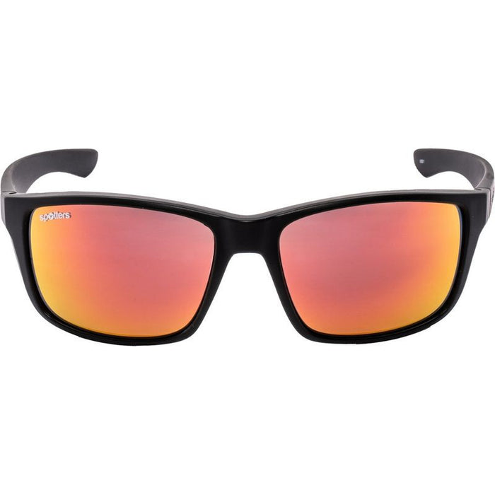Rebel, Matte Black/Ignite Glass Mirror Polarised Lenses