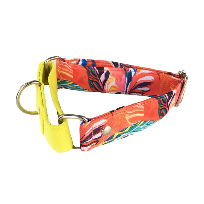 Red Hawaii Martingale Collar (1.5 inch width)