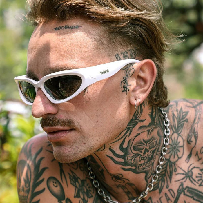 Reefer, White/Smoke Polarised Lenses