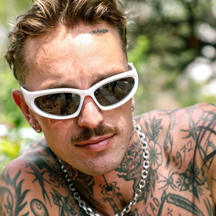 Reefer, White/Smoke Polarised Lenses