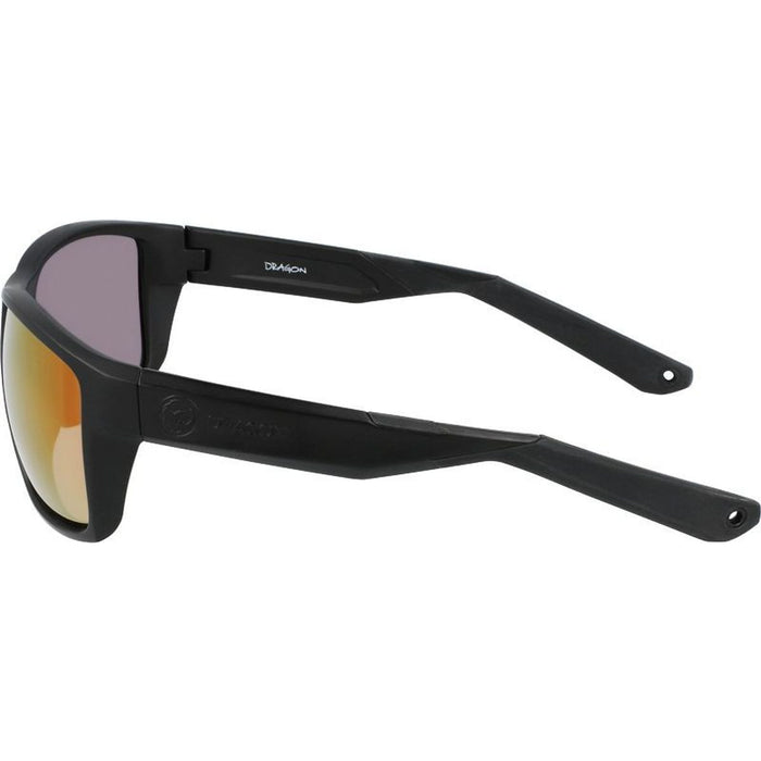 Reel X, Matte Black H2O/Red Ionised Polarised LL Lenses