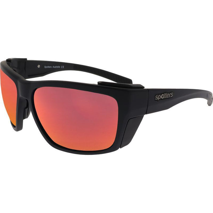 Renegade, Matte Black/Ignite Mirror Glass Polarised Lenses