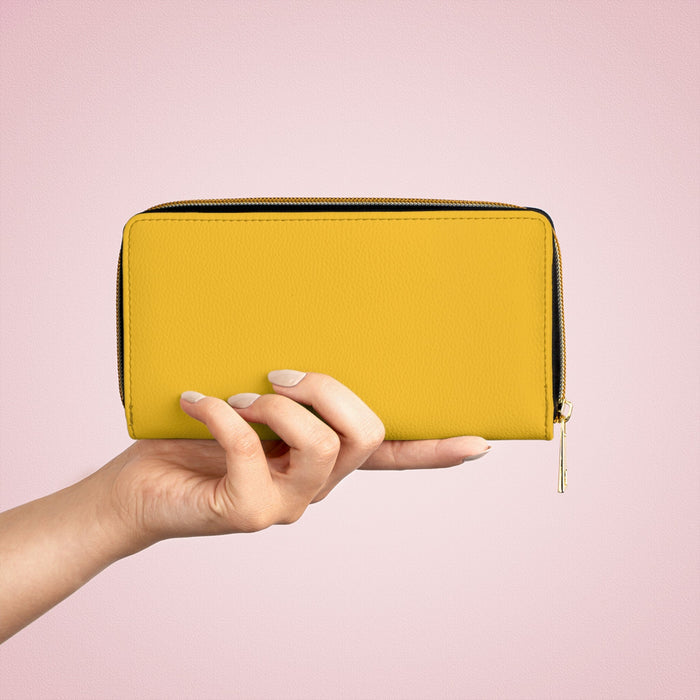 Retro Black Cat Zipper Wallet — Mid - Century Modern Cat Wallet - FloofChonk