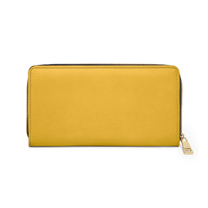 Retro Black Cat Zipper Wallet — Mid - Century Modern Cat Wallet - FloofChonk