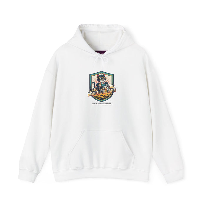 Retro Soccer Crest Hoodie | Country Pride, Championship Season - FloofChonk