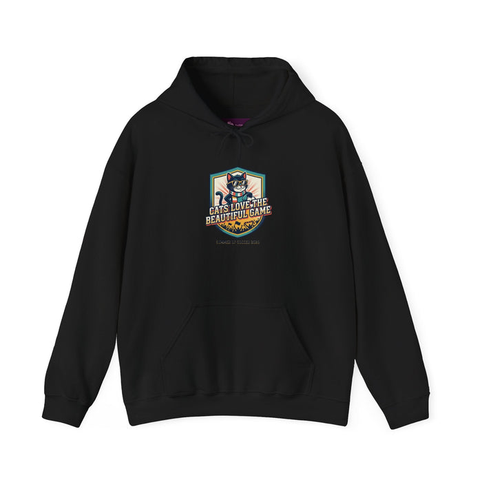 Retro Soccer Crest Hoodie | Country Pride, Championship Season - FloofChonk