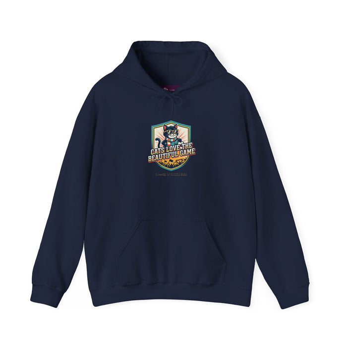 Retro Soccer Crest Hoodie | Country Pride, Championship Season - FloofChonk