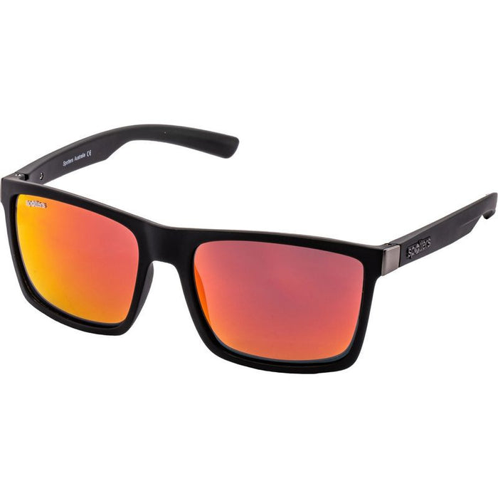 Riot, Matte Black/Ignite Glass Mirror Polarised Lenses