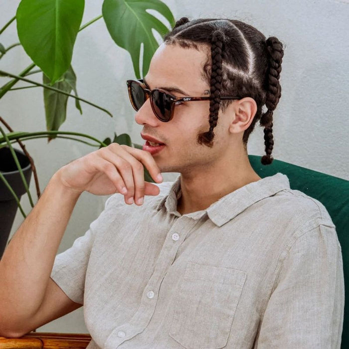 Risky Business, Matte Tort/Smoke Polarised Lenses