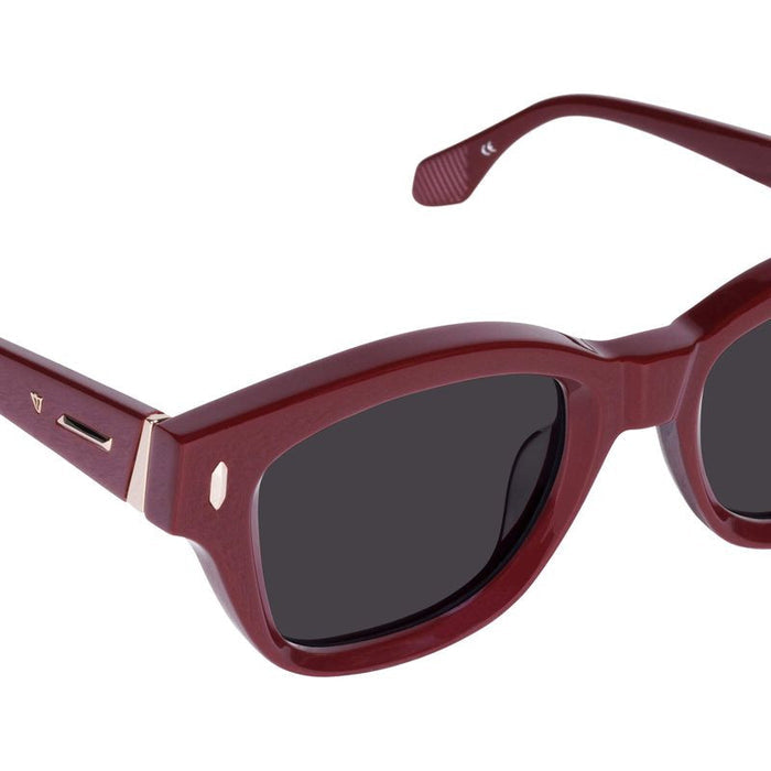 Ritual, Burgundy with Gold Metal/Black Lenses