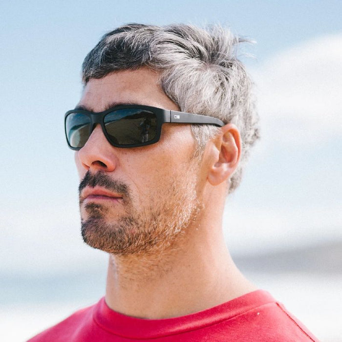 OTIS Rival Matte Black L.I.T Grey Polarised Lifestyle