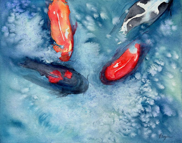 River Waltz - Art Print
