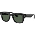 Ray-Ban Junior RJ9240S Black Dark Green Angle