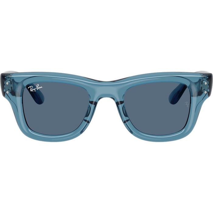 Ray-Ban Junior RJ9240S Transparent Blue Dark Blue Front