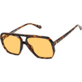 Rodeo, Dark Tortoise with Gold Metal/Light Orange Lenses