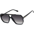 Rodeo, Gloss Black with Gold Metal/Black Gradient Lenses