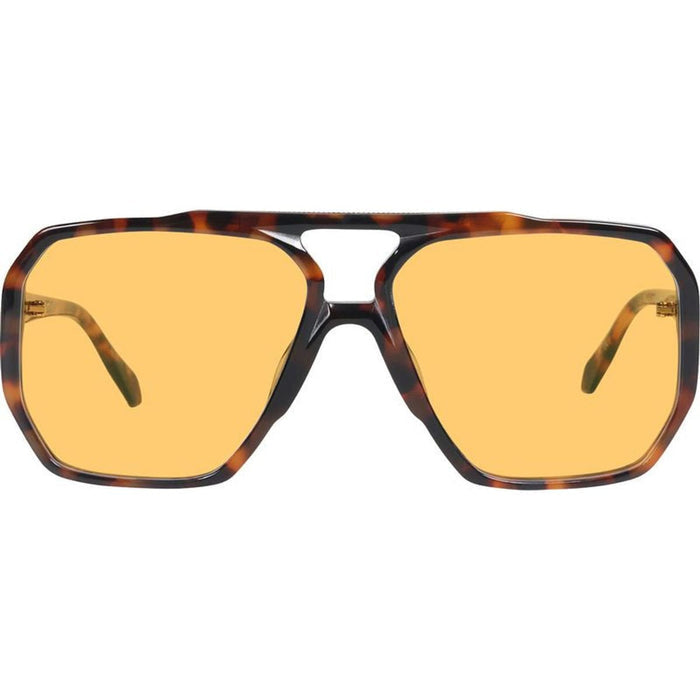 Rodeo, Dark Tortoise with Gold Metal/Light Orange Lenses