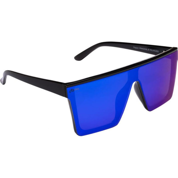 Rogue PR4025, Shiny Black/Blue Mirror Polarised Lenses