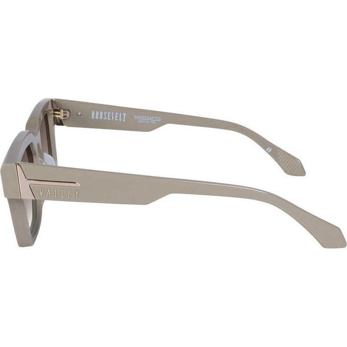 Roosevelt, Slate with Gold Metal/Brown Gradient Lenses