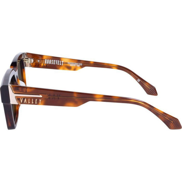 Roosevelt, Hennessy Tort with Gold Metal/Brown Lenses
