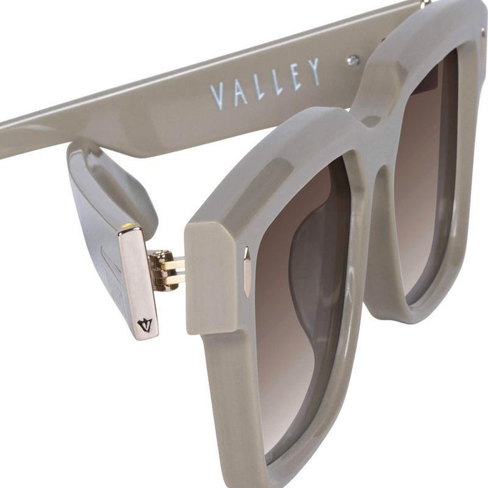 Roosevelt, Slate with Gold Metal/Brown Gradient Lenses