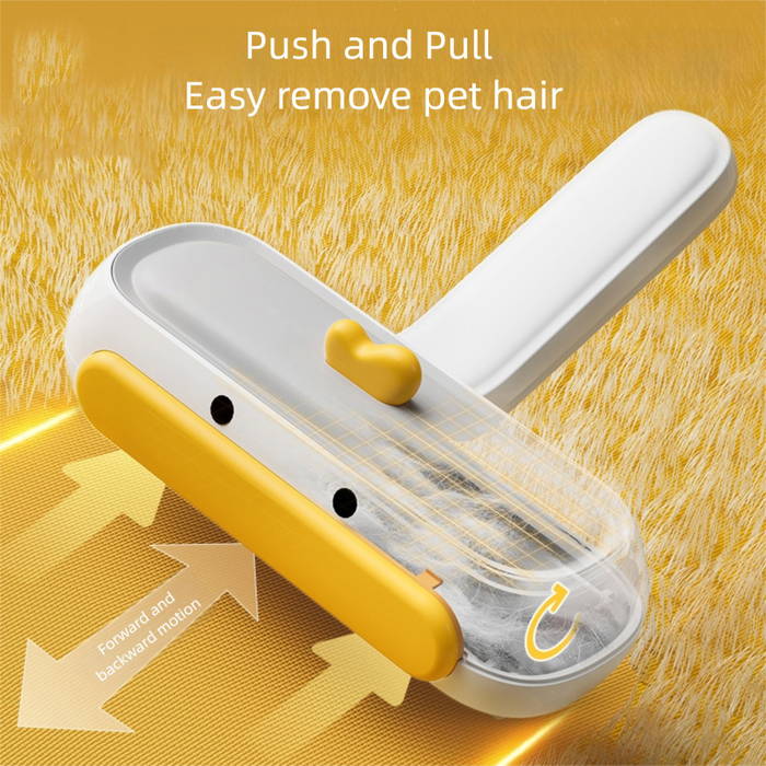 Rouleau anti-poils d'animaux, brosse réutilisable - Petit Canard Jaune
