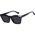 Royale, Gloss Black with Silver Metal/Black Lenses