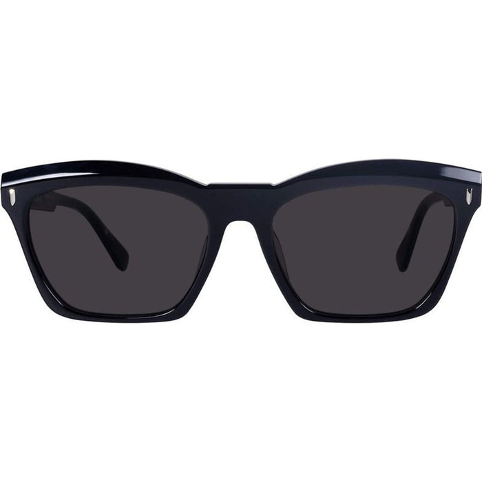 Royale, Gloss Black with Silver Metal/Black Lenses