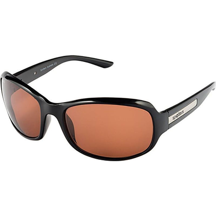 Ruby, Gloss Black/Copper Halide Glass Polarised Lenses
