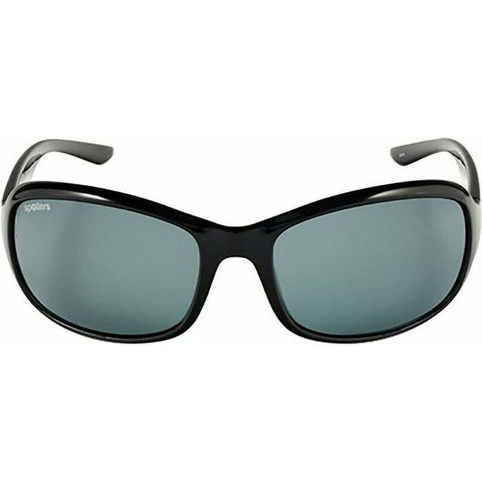Ruby, Gloss Black/Carbon Glass Polarised Lenses