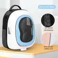 Sac à dos de transport pour chat avec protection UV, pour chat et petit chiot de 8 kg (18 lbs)