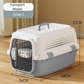 Sac de transport rigide pour animaux de compagnie, 58 cm