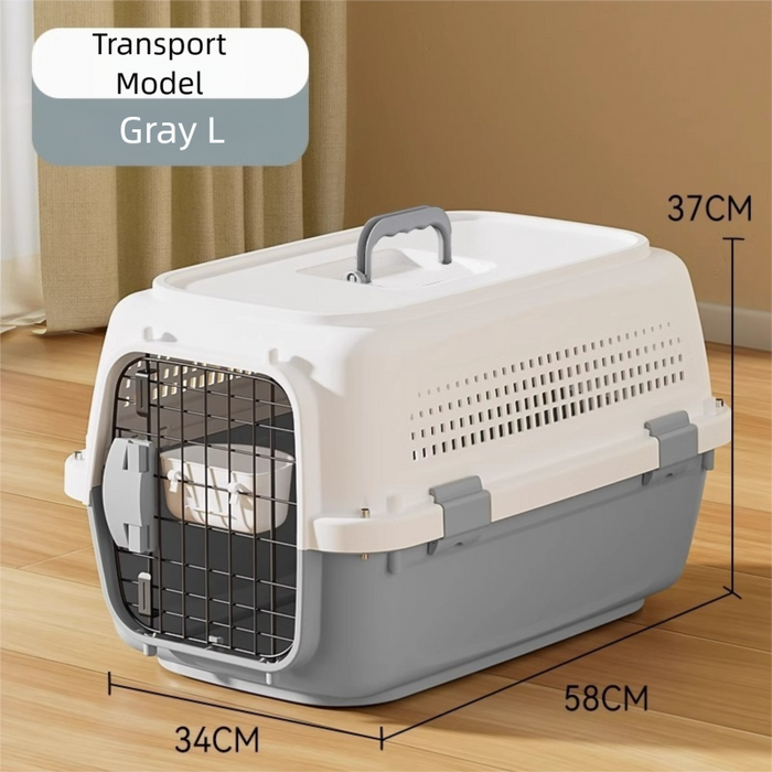 Sac de transport rigide pour animaux de compagnie, 58 cm