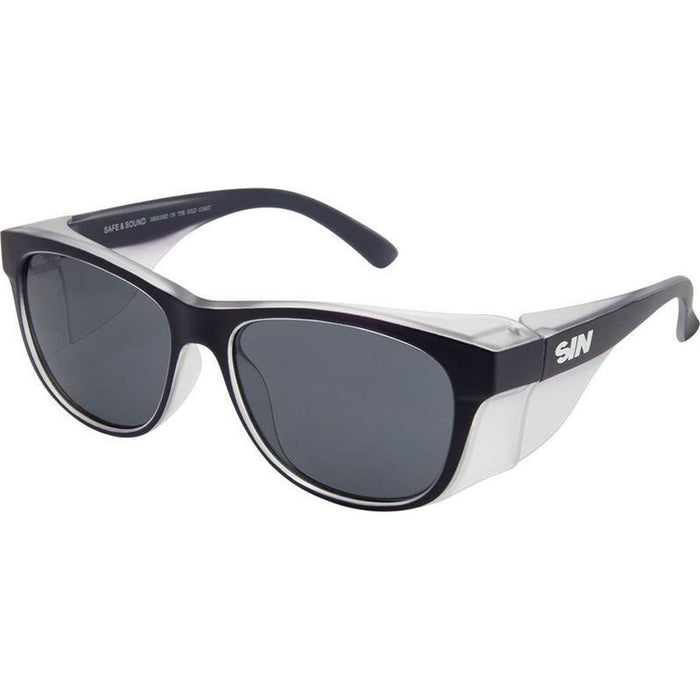Safe & Sound Safety, Matte Navy/Smoke Lenses