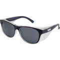 Safe & Sound Safety, Matte Navy/Smoke Lenses