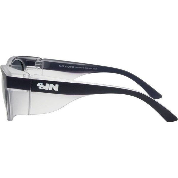 Safe & Sound Safety, Matte Navy/Smoke Lenses